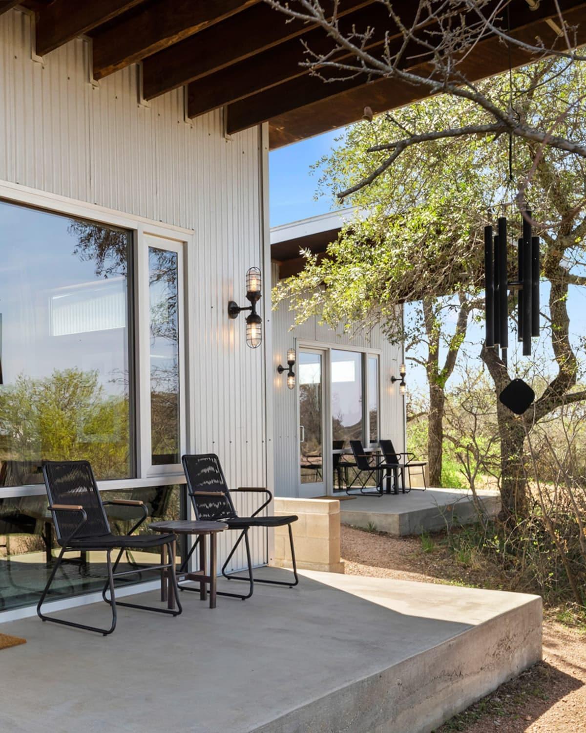 Lazo House - Riverfront With Overlooking Llano River Exterior foto